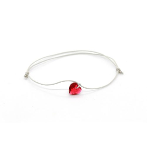  SWAROVSKI kristályos LOVE IS ALL HEART karkötő