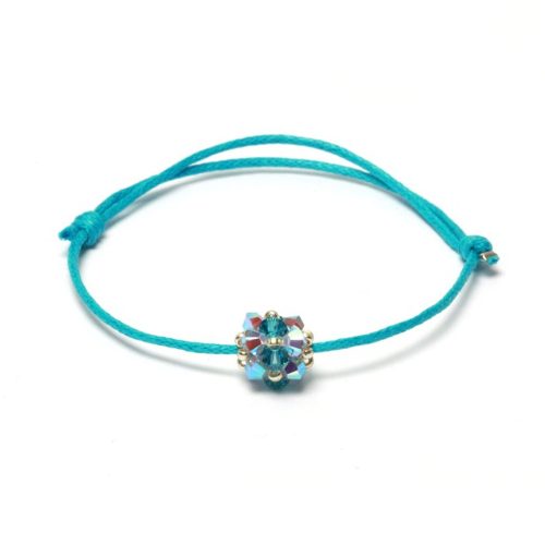 SWAROVSKI kristályos AQUA karkötő