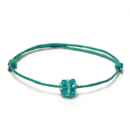 SWAROVSKI kristályos AQUA karkötő