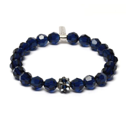 SWAROVSKI kristály gyöngyös AQUA S5 karkötő