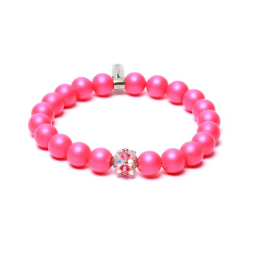 SWAROVSKI kristály gyöngyös COLORS NEON  karkötő