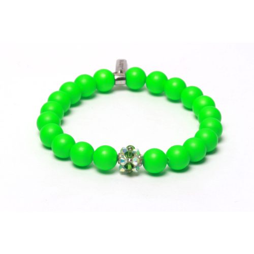 SWAROVSKI kristály gyöngyös COLORS NEON S3 karkötő