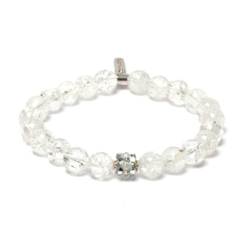  DAY&NIGHT hegyikristály karkötő SWAROVSKI kristályokkal 