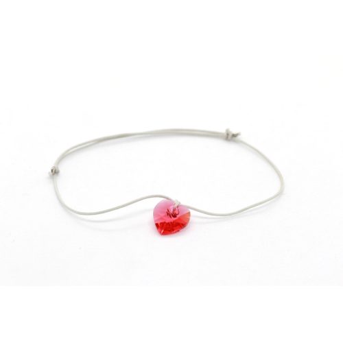 SWAROVSKI kristályos LOVE IS ALL BIG HEART karkötő