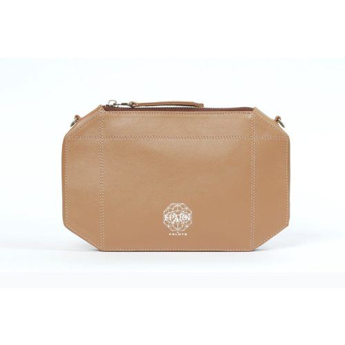 Kézzel készített, bőr OCTAGON táska