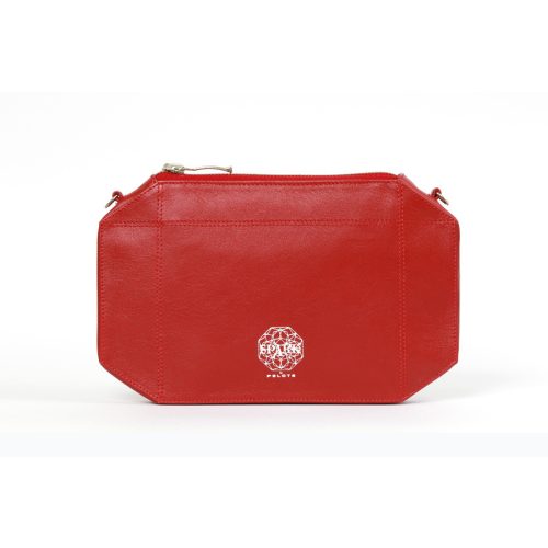 Kézzel készített, bőr OCTAGON táska