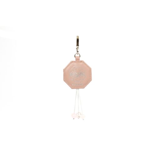 Kézzel készített, bőr OCTAGON táskadísz Swarovski kristályokkal