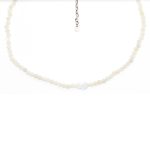 Holdköves ezüst nyaklánc SWAROVSKI pillangóval