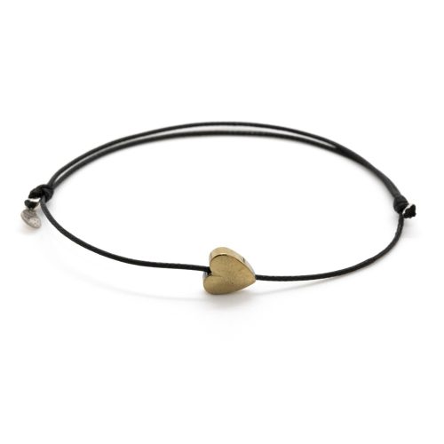 HEMATIT kristályos LOVE karkötő