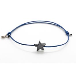 HEMATIT kristályos STAR karkötő
