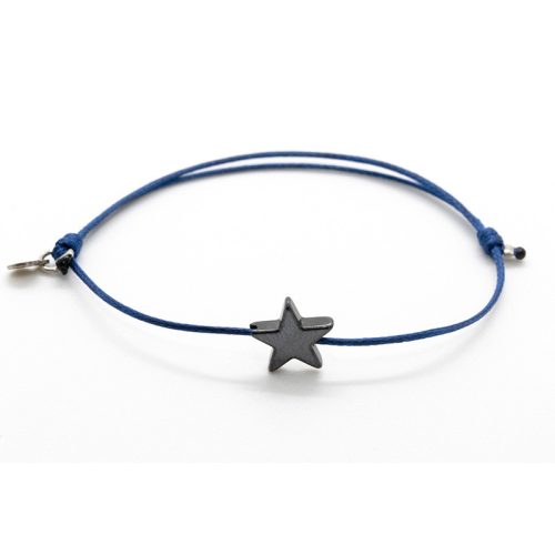 HEMATIT kristályos STAR karkötő